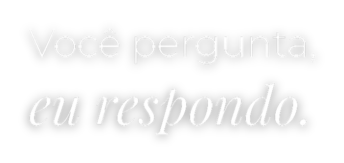 Figurinha: Você pergunta, eu respondo.